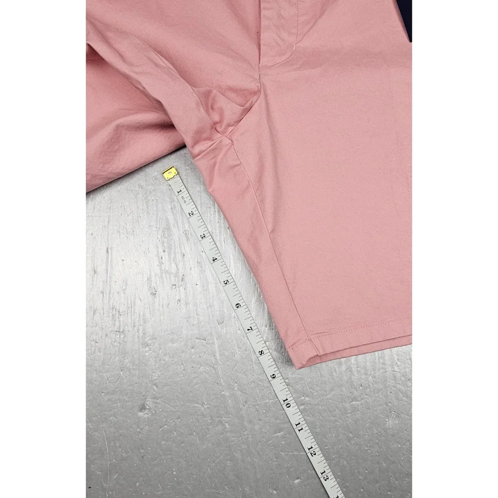 Jos. A. Bank Shorts Mens 42 Pink Tailored Fit Stretch Flat Front Golf Casual NWT